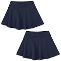 The Children's Place Girls' Active French Terry Skirt 2 Pack