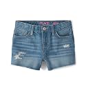 The Children's Place Girls Denim Shortie Shorts