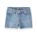 The Children's Place Girls Denim Shortie Shorts