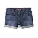 The Children's Place Girls Denim Shortie Shorts