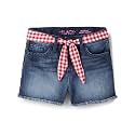 The Children's Place Girls Denim Shortie Shorts