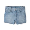 The Children's Place Girls Denim Shortie Shorts