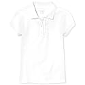 The Children's Place Girls Short Sleeve Ruffle Pique Polo
