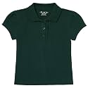 The Children's Place Girls Short Sleeve Ruffle Pique Polo