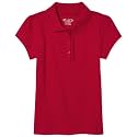 The Children's Place Girls Short Sleeve Ruffle Pique Polo