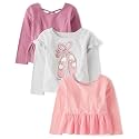 The Children's Place Girls and Toddler Long Sleeve Everyday Casual Knit Shirt