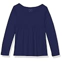 The Children's Place Girls and Toddler Long Sleeve Everyday Casual Knit Shirt