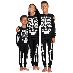 the children39s place kids39 holiday snug fit cotton top and fleece pant pajamas