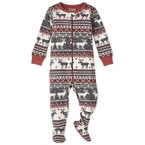 the children39s place unisex-baby and toddler holiday snug fit cotton one piece pajamas