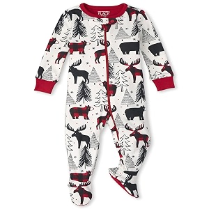 the children39s place unisex-baby and toddler holiday snug fit cotton one piece pajamas