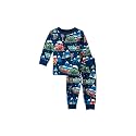 The Children's Place unisex-baby and Toddler Holiday Snug Fit Cotton One Piece Pajamas