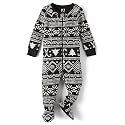 The Children's Place unisex-baby and Toddler Holiday Snug Fit Cotton One Piece Pajamas