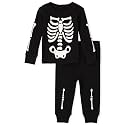 The Children's Place unisex-baby and Toddler Holiday Snug Fit Cotton One Piece Pajamas