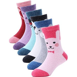 Children Wool Socks For Boy Girl Kids