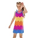 CHILDRENSTAR Girls Knit Swimsuit Cover up Bathing Suit Coverups Beach Dress