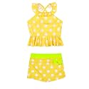 CHILDRENSTAR Little Girls Tankini Swimsuit 2 Pieces Bathing Suit for Kids