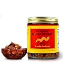 CHILE CRUNCH - Mild Spicy Crunchy Condiment - All Natural Roasted Chili Peppers, Garlic &amp; Onion Crisp Sauce - Vegan, Gluten-Free, No Preservatives - Homemade Authentic Mexican Recipe 5.5oz - 1 Jar