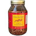 CHILE CRUNCH - Original Spicy Crunchy Condiment - All Natural Roasted Chili Peppers, Garlic &amp; Onion Crisp Sauce - Vegan, Gluten-Free, No Preservatives - Homemade Authentic Mexican Recipe - 31oz. Party Jar (1 Pack)