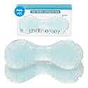 Chill Therapy The Gaze Reusable Cooling Eye Mask Ice Pack for Puffy Eyes, Post Procedure Cold Compress, Flexible Gel Eye Pads for Under Eye Cooling Relief, Cold Therapy, 2 Pack