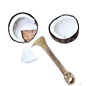 heavy duty iron coconut crackerbreakerslicercoconut shell remover multi use kitchen tool