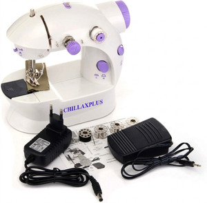 CHILLAXPLUS Mini Sewing Machine for Home Tailoring