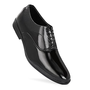 CHILWELL Mens Formal Black Shoes
