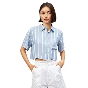chimpaaanzee women crop shirt