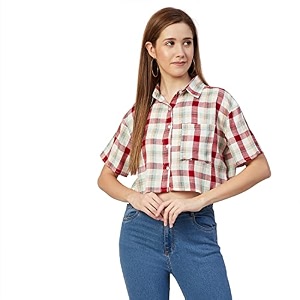chimpaaanzee women crop shirt