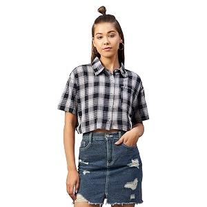 chimpaaanzee women crop shirt