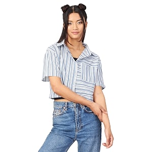 chimpaaanzee women crop shirt