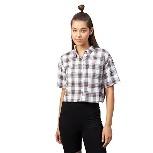 chimpaaanzee women crop shirt