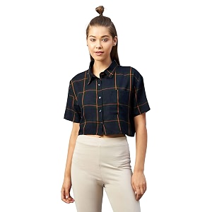 chimpaaanzee women crop shirt