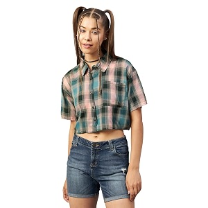 chimpaaanzee women crop shirt