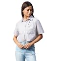 Chimpaaanzee Women Crop Shirt