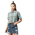 Chimpaaanzee Women Crop Shirt
