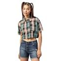 Chimpaaanzee Women Crop Shirt