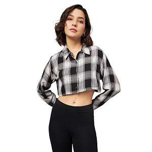 Chimpaaanzee Women Fully Cropped Shirt