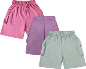 chimprala short for boys casual solid cotton blend multicolor pack of 3