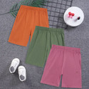 CHIMPRALA Short For Boys Casual Solid Cotton Blend (Multicolor, Pack of 3)