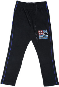 chimprala track pant for boys black pack of 1
