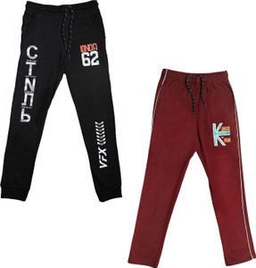 chimprala track pant for boys multicolor pack of 2