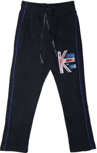 chimprala track pant for boys black pack of 1
