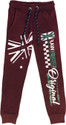 CHIMPRALA Track Pant For Boys (Maroon, Pack of 1)