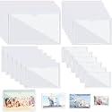Chinco 30 Pack Self Adhesive Index Card Pockets Top Open, Mixed Sizes