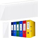 Chinco 30 Pack Self Adhesive Index Card Pockets Top Open, 1.2 x 3.35 Inch