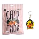 Chip Chops Biscuit Twined with Chicken Dog Treats - 70g (Pack of 1) Healthy, Tasty, High-Protein Snacks for Training &amp; Rewards | Suitable for All Breeds | Sold by Foodie Puppies with Free Keyring