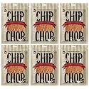 Chip Chops Dog Treats, 70gm (Roast Chicken Strips) | (Pack of 6) - Sold by Foodie Puppies with Free Key Ring