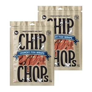 chip chops dog treats  snacks amp training rewards pack of 2 crunchy fish