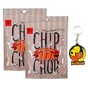 Chip Chops Optimum Health Formula Chicken Devilled Chicken Sausage Dog Treat,75gm (Pack of 2) - Sold by Foodie Puppies with Free Key Ring