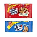 CHIPS AHOY! Chewy Confetti Cake Chocolate Chip Cookies &amp; Original Chocolate Chip Cookies Variety Pack, Birthday Cookies, Family Size, 2 Packs